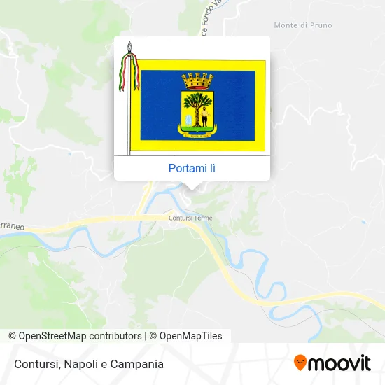Mappa Contursi