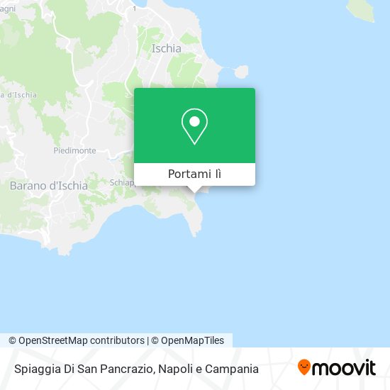 Mappa Spiaggia Di San Pancrazio