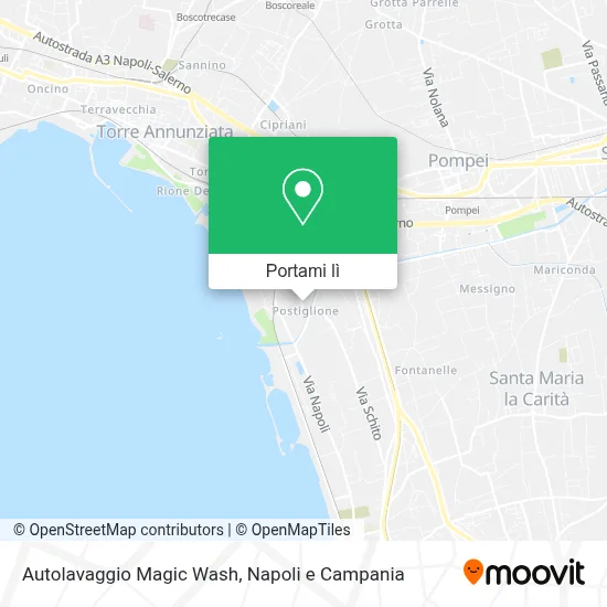 Mappa Autolavaggio Magic Wash