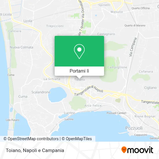 Mappa Toiano