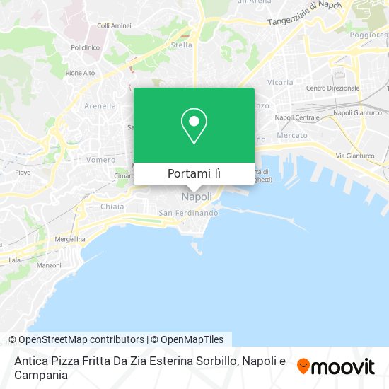 Mappa Antica Pizza Fritta Da Zia Esterina Sorbillo