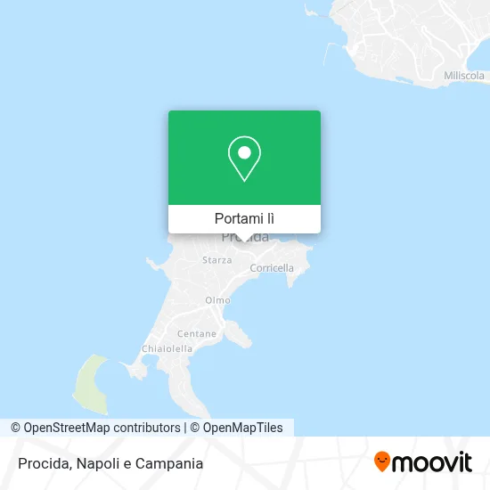 Mappa Procida
