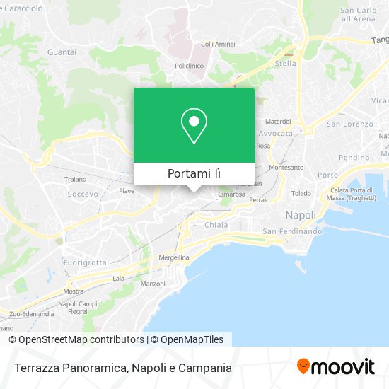 Mappa Terrazza Panoramica