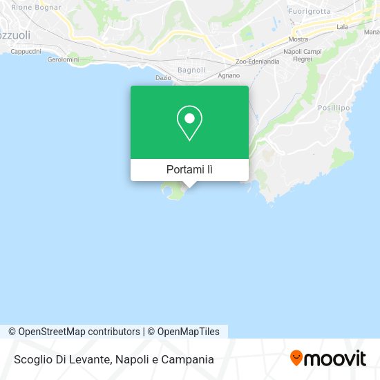 Mappa Scoglio Di Levante