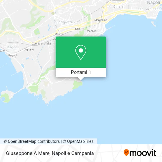 Mappa Giuseppone A Mare