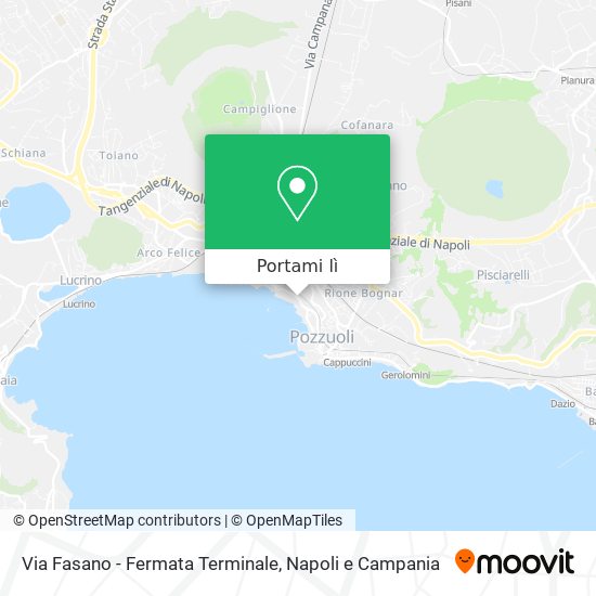 Mappa Via Fasano - Fermata Terminale