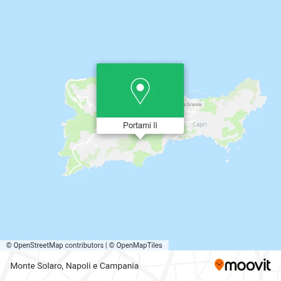 Mappa Monte Solaro