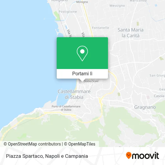 Mappa Piazza Spartaco