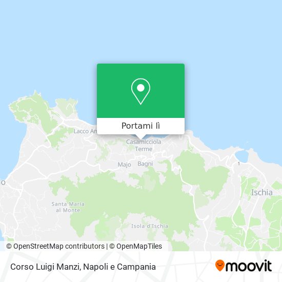 Mappa Corso Luigi Manzi