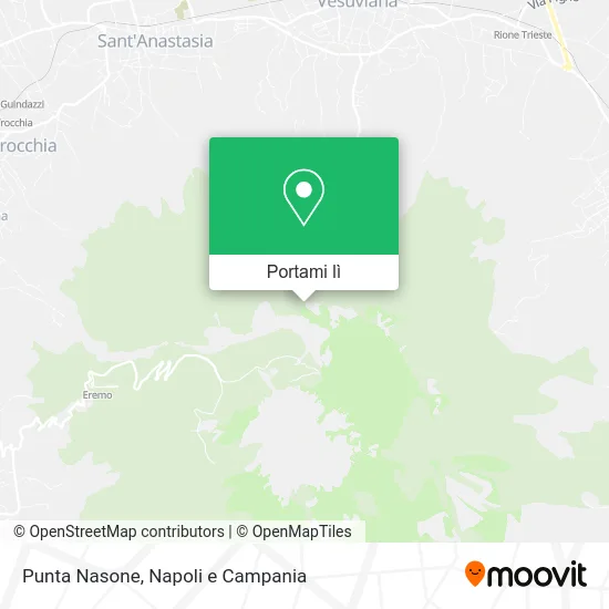 Mappa Punta Nasone
