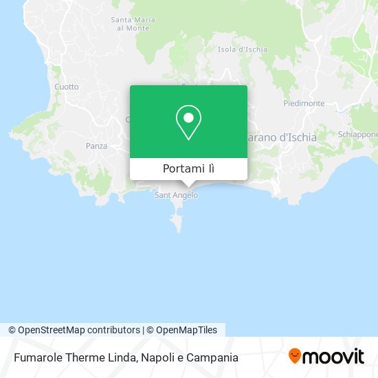 Mappa Fumarole Therme Linda