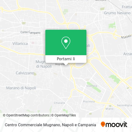 Mappa Centro Commerciale Mugnano