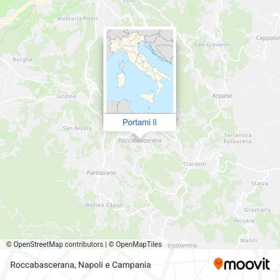 Mappa Roccabascerana