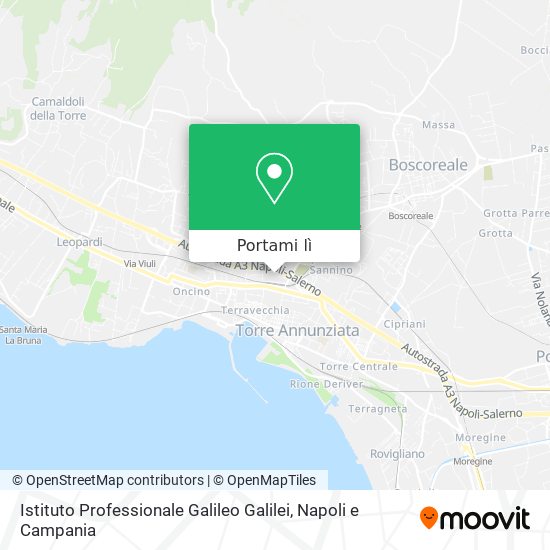 Mappa Istituto Professionale Galileo Galilei