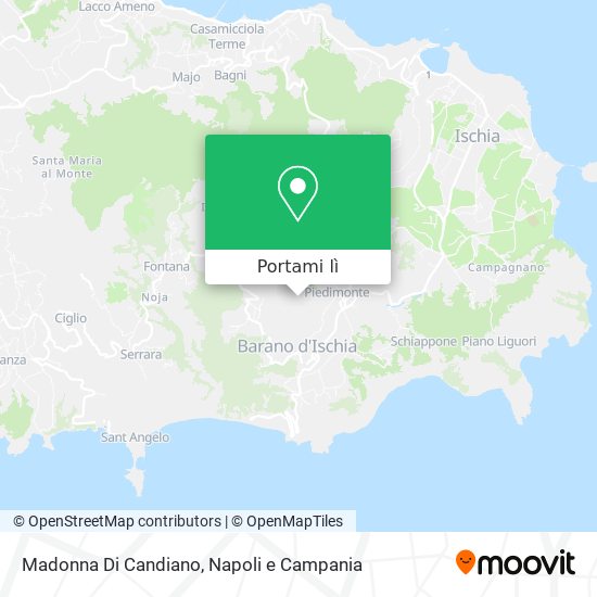 Mappa Madonna Di Candiano