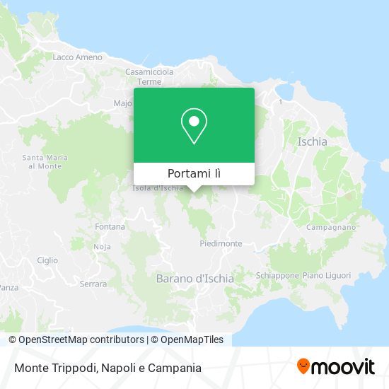 Mappa Monte Trippodi