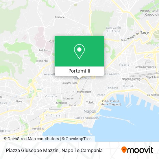 Mappa Piazza Giuseppe Mazzini