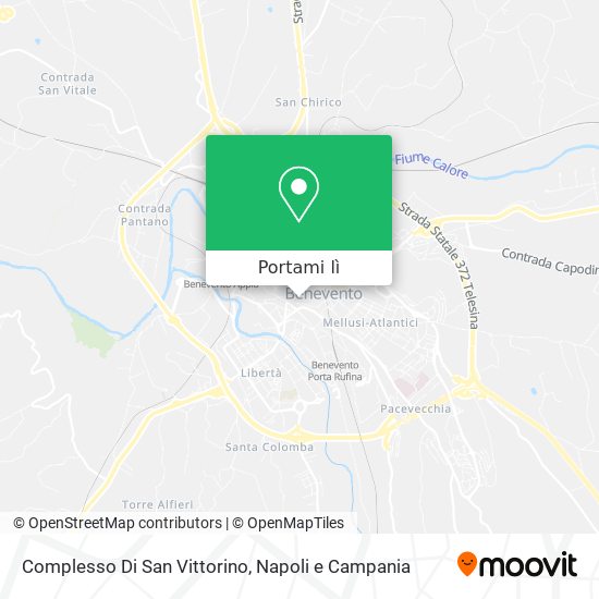 Mappa Complesso Di San Vittorino