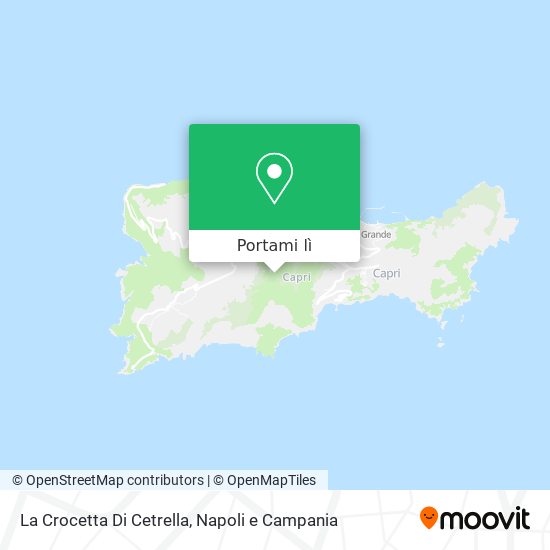 Mappa La Crocetta Di Cetrella