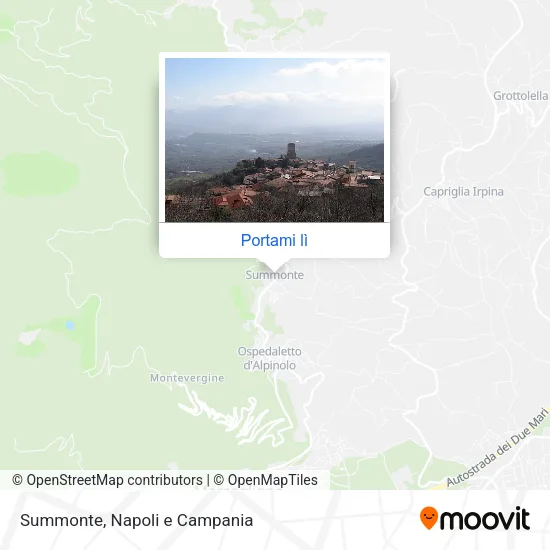 Mappa Summonte
