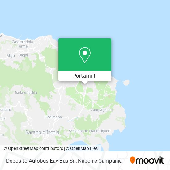 Mappa Deposito Autobus Eav Bus Srl