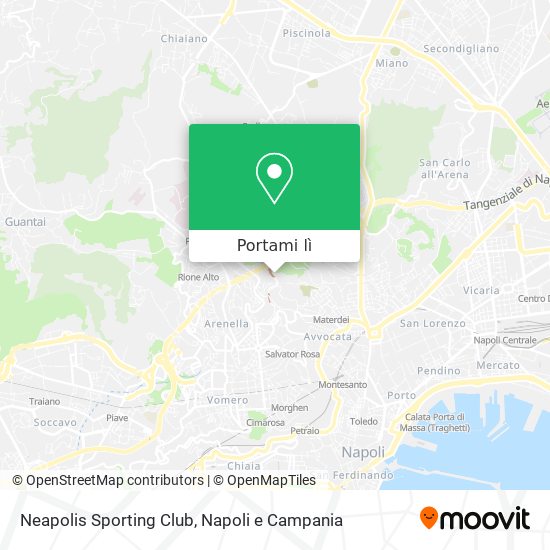 Mappa Neapolis Sporting Club