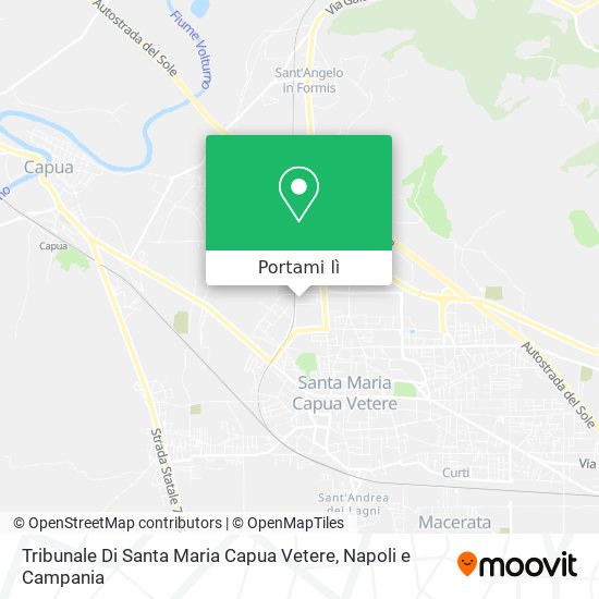Mappa Tribunale Di Santa Maria Capua Vetere