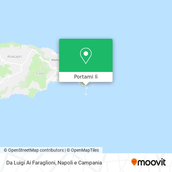Mappa Da Luigi Ai Faraglioni