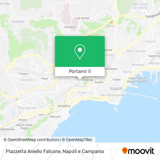 Mappa Piazzetta Aniello Falcone