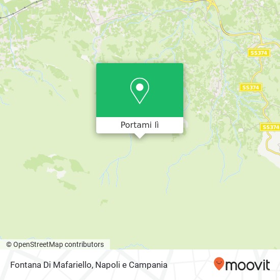 Mappa Fontana Di Mafariello