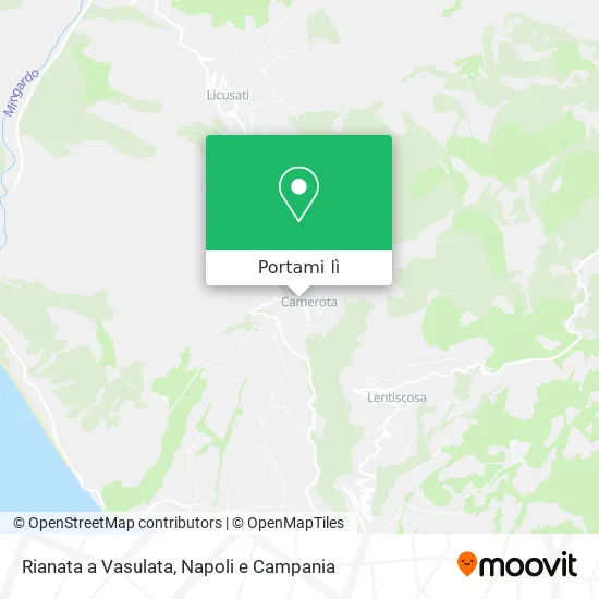Mappa Rianata a Vasulata