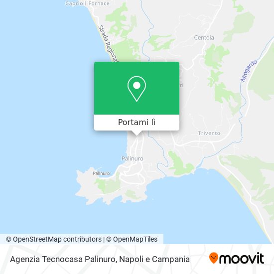 Mappa Agenzia Tecnocasa Palinuro