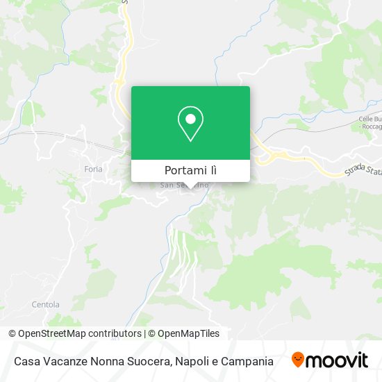 Mappa Casa Vacanze Nonna Suocera