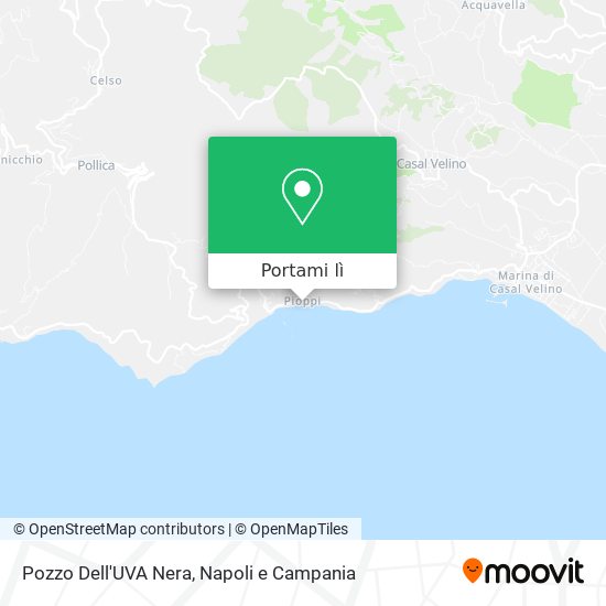 Mappa Pozzo Dell'UVA Nera