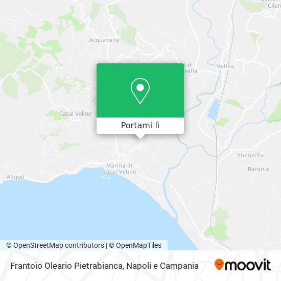 Mappa Frantoio Oleario Pietrabianca