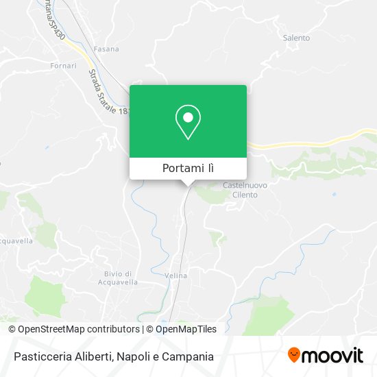 Mappa Pasticceria Aliberti