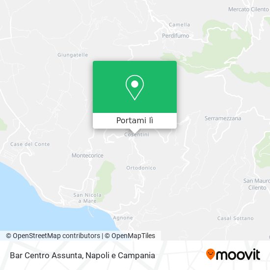 Mappa Bar Centro Assunta