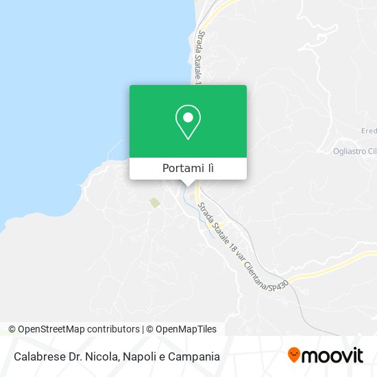 Mappa Calabrese Dr. Nicola