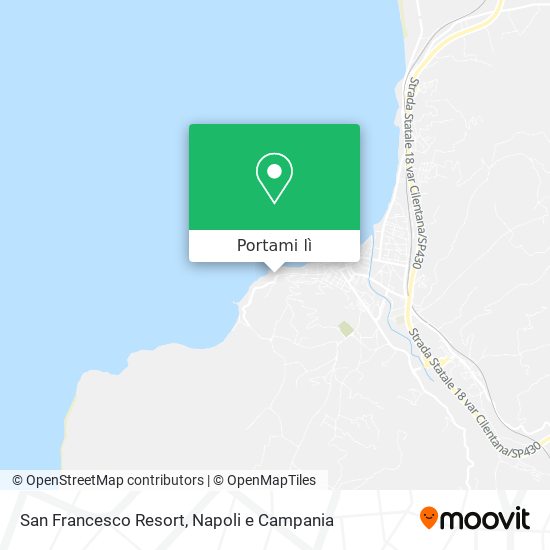 Mappa San Francesco Resort