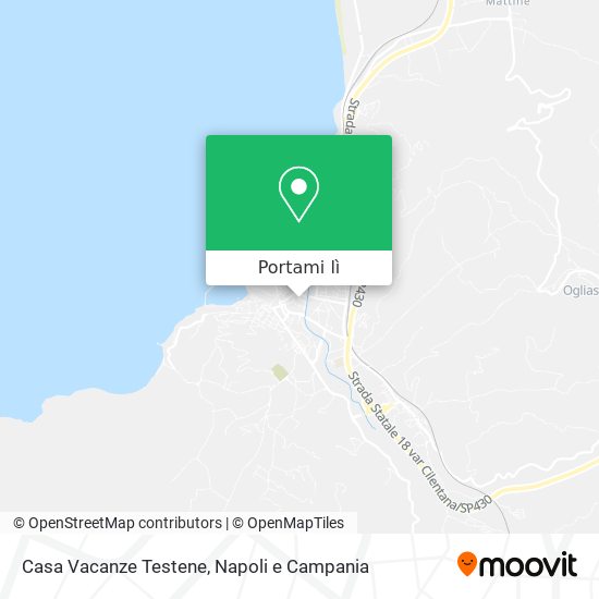 Mappa Casa Vacanze Testene