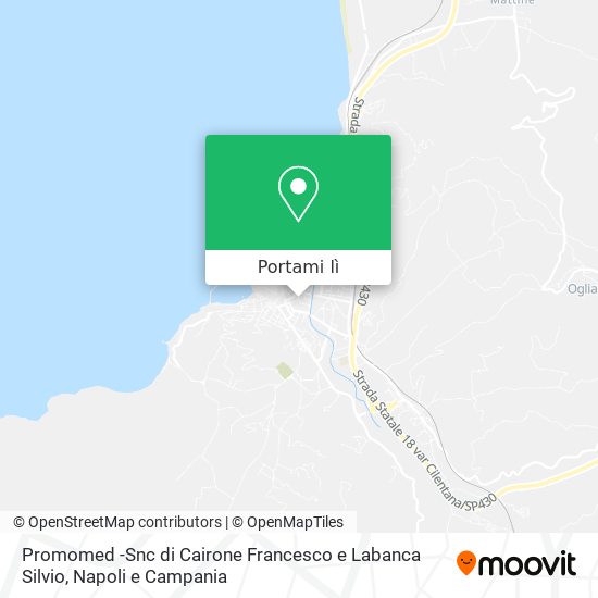 Mappa Promomed -Snc di Cairone Francesco e Labanca Silvio