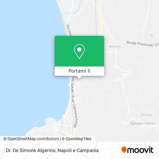 Mappa Dr. De Simone Algerino