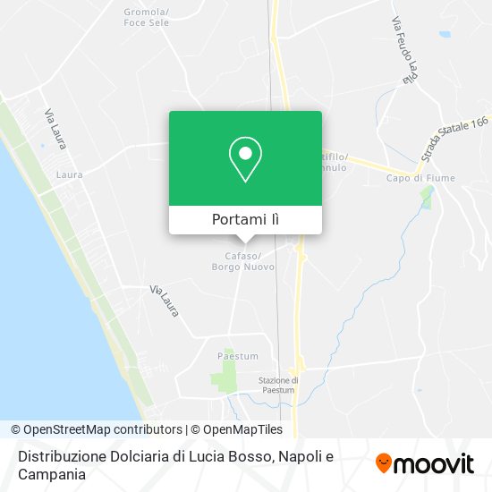 Mappa Distribuzione Dolciaria di Lucia Bosso