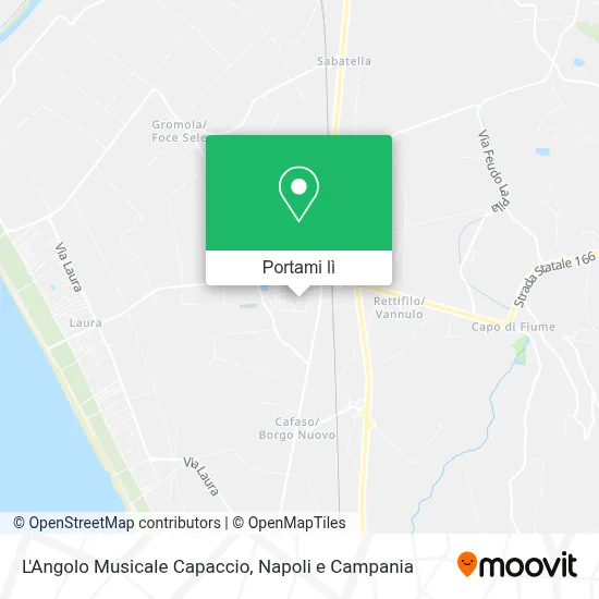 Mappa L'Angolo Musicale Capaccio