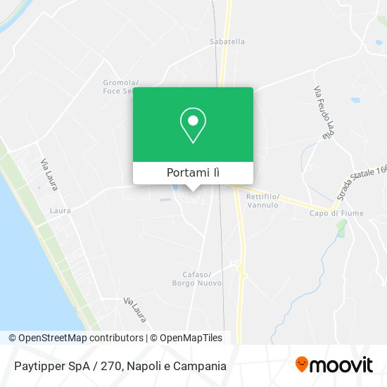 Mappa Paytipper SpA / 270