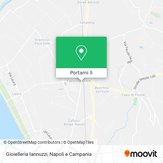 Mappa Gioielleria Iannuzzi