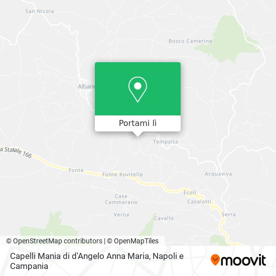 Mappa Capelli Mania di d'Angelo Anna Maria