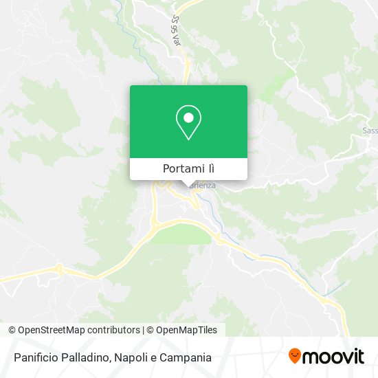 Mappa Panificio Palladino