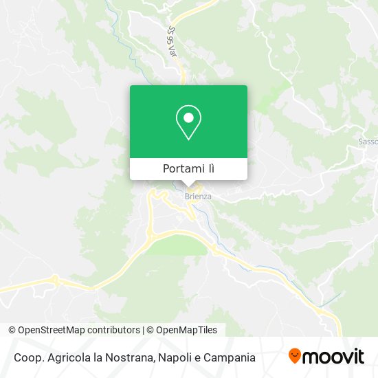 Mappa Coop. Agricola la Nostrana