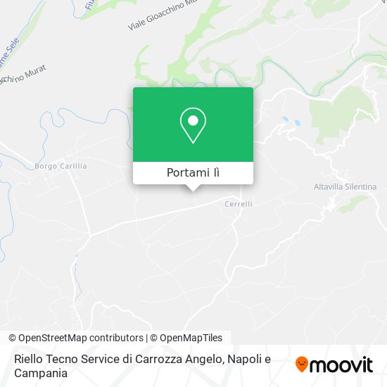 Mappa Riello Tecno Service di Carrozza Angelo